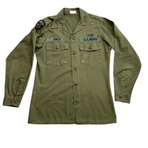 Vietnam Era MACV Command Named US Army Airborne Special Forces Shirt VTG... - £73.94 GBP