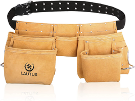 Suede Tool Belt/Pouch/Bag/Work Apron  - £51.18 GBP