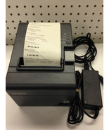 EPSON Black Thermal Serial Receipt Printer M249a TM-T20 Complete - $555.90 MXN
