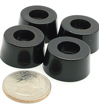 Rubber Equipment Feet Bumper 1&quot; wide Steel Washer 1/2&quot; Tall Audio Speake... - £8.20 GBP+