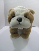 TY Classic Winston English Bulldog Plush Puppy Dog 15” Stuffed Animal 1990 - £18.73 GBP