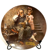 Norman Rockwell Collection Plate &quot;The Cobbler&quot; Vintage 1978 COA &amp; Box - €25,73 EUR