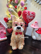 Humane Society Yorkie Yorkshire Valentines Day Heart Balloon Figurine 12” - £34.24 GBP