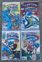 CAPTAIN AMERICA 419, 420, 421, 423 Silver Sable! Viper! Blazing Skull! N... - £28.23 GBP