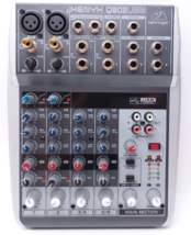 Used Behringer XENYX Q802USB 8-input 2-bus Mixer - No Power Supply - £57.76 GBP