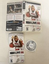 NBA Live 06 Sony PSP Game Complete With Manual Complete Clean Dwayne Wade Tested - £10.02 GBP