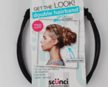Scunci Get The Look Double Hairband No Slip Grip #20431 NEW - $10.69