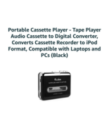 Cassette to MP3 USB Tape Player - Lightweight Converter for Vintage Musi... - $49.38