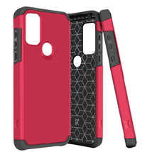 Rugged Heavy Duty Shockproof Case HOT PINK For Motorola G Pure/G Power 2022 - £6.70 GBP
