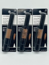3 x COVERGIRL TruBlend It&#39;s Lit Brightening Concealer Pen, #600 DEEP Shade - £8.72 GBP
