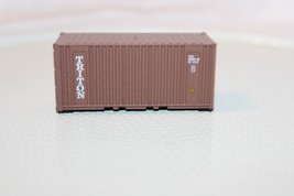 HO Scale Walthers, 20&#39; Container, Triton, Brown - £12.67 GBP