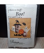 NEW Stitchworks Fibers-n-Stuff BOO! Complete Kit Halloween  - $10.00
