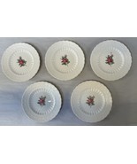 Set of 5 Copeland Spode&#39;s Jewel Billingsley Rose Dessert Plate, 6 1/16&quot; - £22.70 GBP