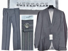 Versace Men&#39;s Suit 52 European / 42 Uk / 42 Usa Even - 85% VE01 T3G - £315.55 GBP