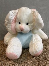 Vintage Bunny Rabbit Plush Nylon Parachute Material Superior Toy Stuffed... - £23.59 GBP