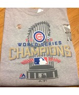 NWT Chicago CUBS Kids Youth Locker Room World Series Championship T Shir... - $170.35 MXN