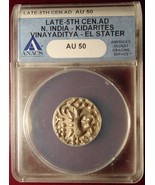 Late 5th Century AD N. India Kidarites Vinayaditya EL Electrum Stater AN... - €861,54 EUR