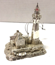 Lee Graves Fire Island Lighthouse NY Metal Ornament NEW - £9.28 GBP