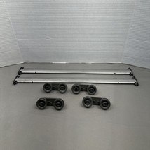 OEM Whirlpool KitchenAid Dishwasher Dishrack Track Roller Set W10078083 ... - $74.00