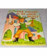 Vintage Rand McNally Junior Elf Book The House That Jack Built No 8055 - $8.15 CAD