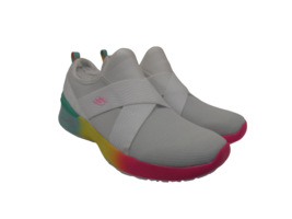 Skechers Women&#39;s Skech-Air Dynamight Rainbow Eyes Casual Shoes White Size 10M - £34.16 GBP