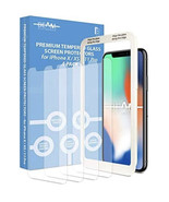 Screen Protectors (4 Pack) for iPhone X, iPhone XS, iPhone 11 Pro (NOT f... - $8.11 CAD