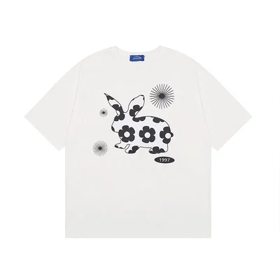 Sporting Oversized T-Shirt Hip Hop Streetwear Harajuku T Shirt Women Japanese Ka - £23.95 GBP