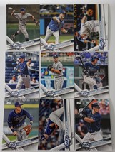 2017 Topps Series 2 Tampa Bay Rays Team Set of 9 Baseball Cards - £0.98 GBP