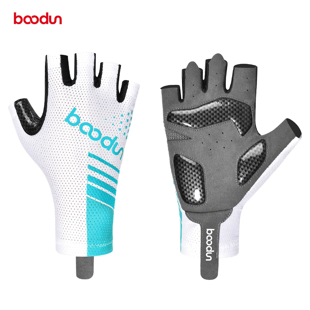 Sporting BOODUN Cycle Half -finger Gloves Gel Sportings Bicycle Race Gloves Bicy - £34.24 GBP