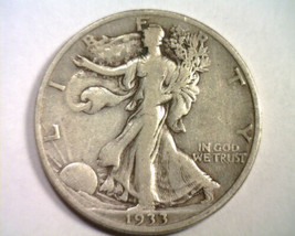 1933-S Walking Liberty Half Very Fine /EXTRA Fine VF/XF Very FINE/EXTREMELY Fine - $59.00