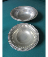 WILTON USA PEWTER 2 SERVING NESTING BOWLS  - £79.68 GBP