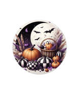 Pumpkin Wreath Centerpiece – Rustic Round Sign for Fall Home Decor - $504.17 MXN