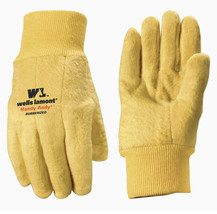 Wells Lamont 635L Size Large  Handy Andy Rubberized Gloves-NEW-SHIPS N 2... - $11.76