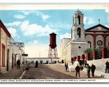 Vecchio Guadaloupe Chiesa Street Vista Juarez Messico Unp Wb Cartolina W8 - $4.04