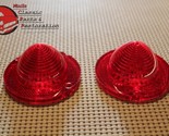 58 Impala Tail Light Lamp Lens Pair New - $22.43