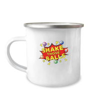 12 oz Camper Mug Coffee   Funny Shake Those Balls  - £16.04 GBP