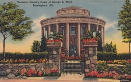 Birmingham Alabama AL Vestavia Country Home George E. Ward Postcard D50 - £2.23 GBP