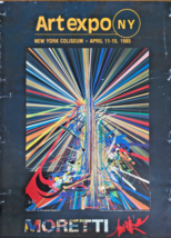 &quot; Raymond &quot; Moretti – Originale Exhibition Poster – Arte Expo – New York- -1985 - £118.29 GBP