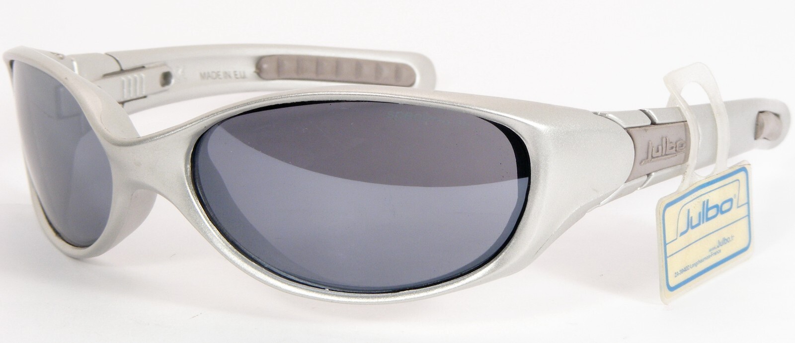 Julbo 187 1 21 Silver Kid&#39;s Small Sunglasses Glasses w/ Grey Lens Spectron - $44.55