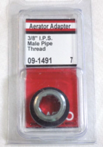  Aerator Adapter 3/8&quot; I.P. S. Male Pipe Thread- Lasco MPN-09-1491 - Chro... - £5.29 GBP