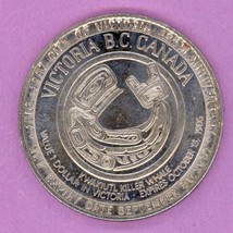 1986 Victoria BC Trade Token Overprinted for use in 1987 Kwakiutl Killer Whale - £9.55 GBP
