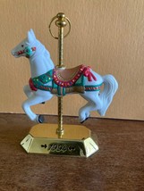 Hallmark 1994 Tobin Fraley Carousel #3 Horse with Display Stand - $9.89