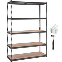 Storage Shelving Unit, 5-Tier Adjustable, 2000 lbs Capacity, Heavy Duty Gara... - $121.07