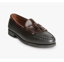 Allen Edmonds Nashua Shoes Mens Kiltie Pebbled Black Brown Leather Loafe... - €63,29 EUR