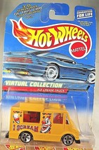 2000 Hot Wheels #144 Virtual Collection ICE CREAM TRUCK Mustard w/5DotSp Variant - £5.86 GBP