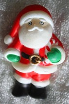 Lehman Festive Santa Claus Christmas Brooch 1980s vintage - £9.30 GBP