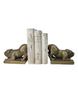 Crouching American Bulldogs Muscle Dogs Decorative Bookends Figurine Set - $76.05 CAD