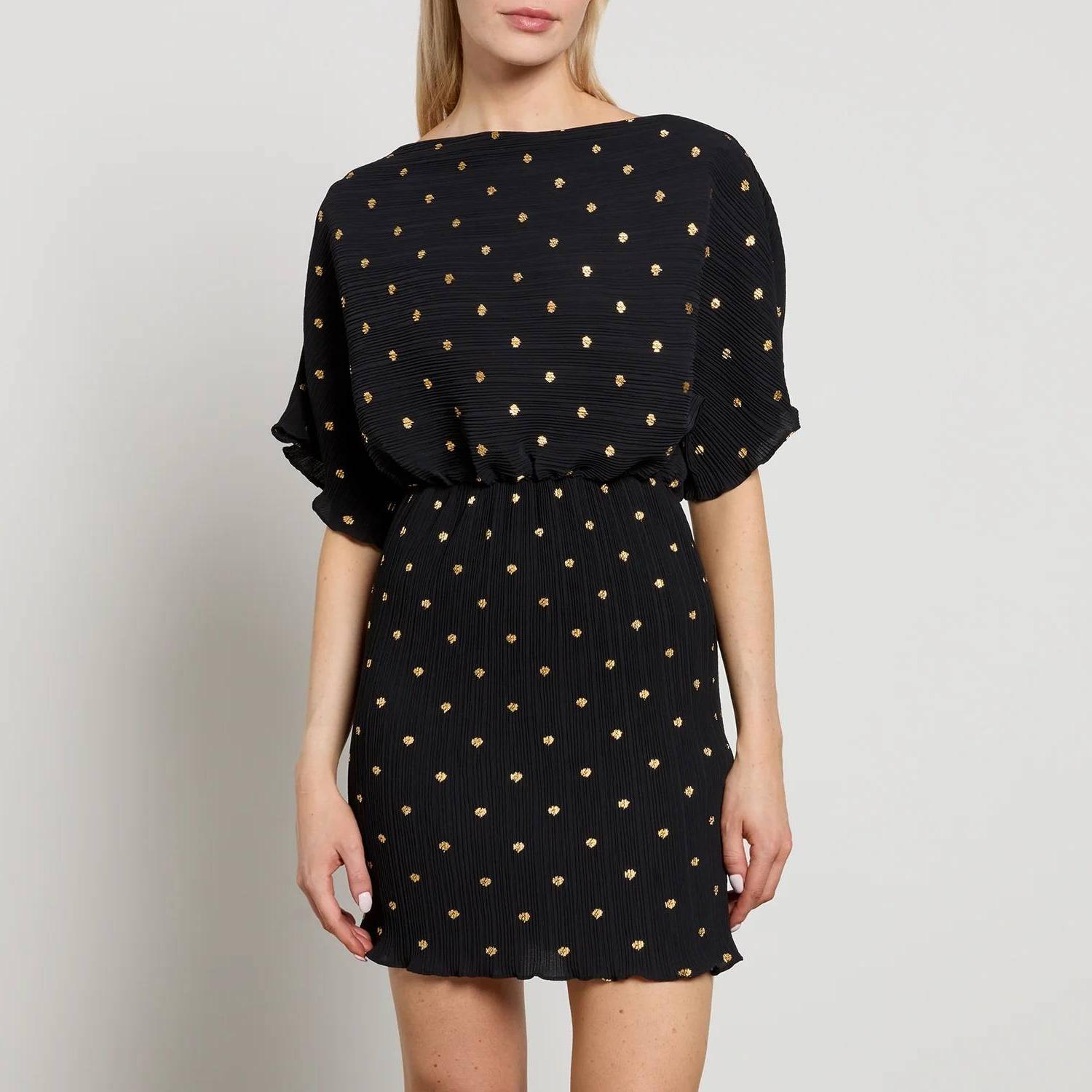 Never Fully Dressed Mini Tilly Dress Black - $79.00