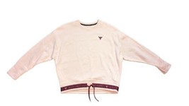 Under Armour Project Rock Blood Sweat Respect Large Pink Cropped Sweatshirt - $43.70