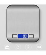 Digital Kitchen Food Scale 22lb/10kg | Stainless Steel Cooking Baking Sc... - $24.74
